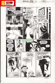 Tim Sale - Batman Dark Victory 3 pg 21 NEW PRICE