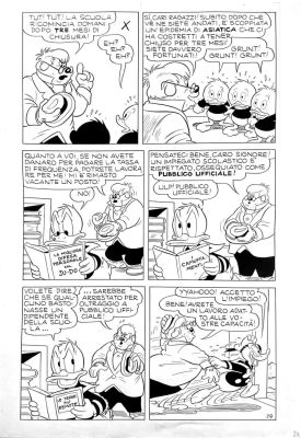 Lot 310 - SCARPA - Paperino e la Scuola dei Guai | Little Nemo