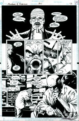 Barry Kitson | Adventures of Superman, Issue #512, Page 13 - Original Artwork by Barry Kitson | Pulp’s Art
