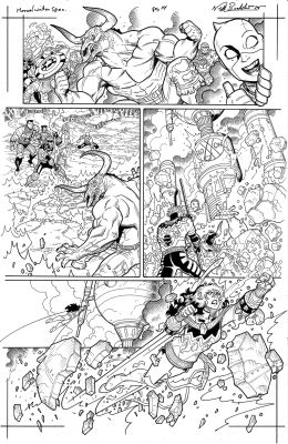 Nick Bradshaw | Marvel Winter Break Special #1 - Page #14 | Art by Canucks