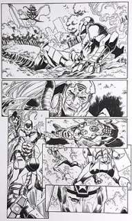  - Spider-Man 599 -  Marco Checchetto - The Amazing Spider-Man page - Art original - (2009) 