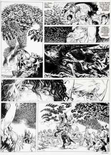 Kas | Hans, planche n°28 Ã  l’encre de Chine de l’épis… | Banque Dessinée