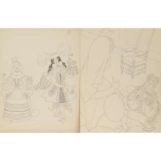 DUBOUT. - MOLIÈRE Les Femmes savantes | Tajan