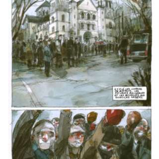 Vincent Bailly | Planche originale « mon père était boxer » | Atelier du 9ème art