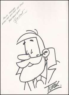 Turk. Dessin dédicacé Clifton | BDEnchères