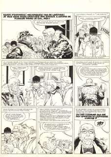 William Vance (1935-... | XIII - La nuit du 3 août Encre de Chine sur papier... | Tessier Sarrou