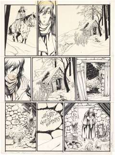 Yslaire (Né En 1957) | Sambre - Je sais que tu viendras Technique mixte sur... | Tessier Sarrou