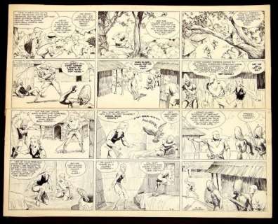 4013: TIM TYLER ORIGINAL SUNDAY PAGE. | Weiss Auctions