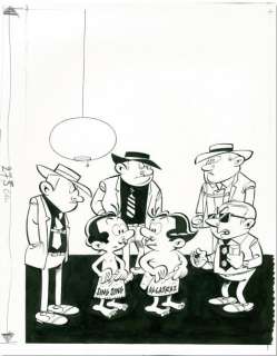 Attanasio, Dino - SPAGHETTI ET LE TALON D‘ACHILLE Encre de chine pour la