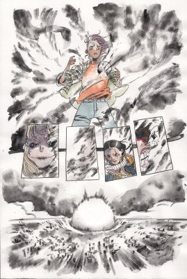 Morgan Beem | Author Immortal # 5 Page 19 | The Artist Bullpen