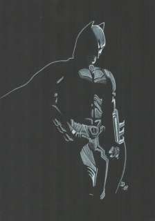 Septiembre. Illustration originale Batman | BDEnchères