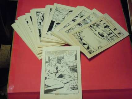 Bonnie n. 184 - 108x tav. origin. serie cpl - Page volante - (1976) | Catawiki