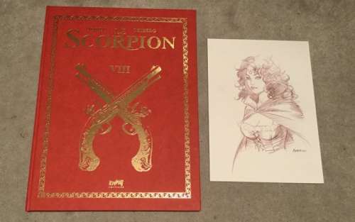 Le Scorpion - Tome VIII (TT) + dessin original (Mejai) - Page volante - EO - (2008/2016) | Catawiki