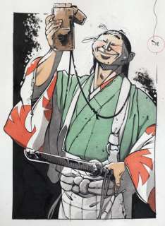 Michetz, Marc - Dessin original pour une sérigraphie - Kogaratsu (2019) | Catawiki