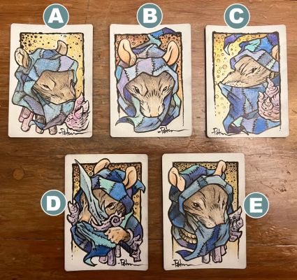 David Petersen | Azure Beastbinder Artist Proof w/Drawing | David Petersen