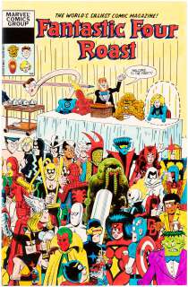 FANTASTIC FOUR ROAST WRAPAROUND COVER AND PARTIAL STORY COLOR GUIDES (ANDY YANCHUS COLORIST). | Hake’s