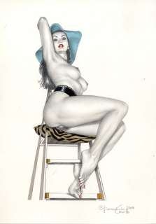 Pin Up - Giovanna Casotto - illustraz. originale - Page volante - (2018) | Catawiki