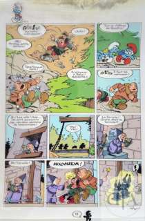 Studio Peyo/Les Schtroumpf. Mise en couleurs originale… | Dagoty