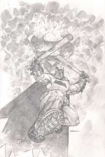 Dave Dorman Original Cover Art Batman DKIII Master Race Sketch Variant