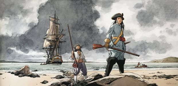 Patrice Pellerin | 1997 - l’Epervier : Tempête sur Brest | 2DGalleries