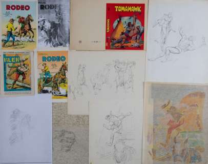 [Bande Dessinee]... | [BANDE DESSINEE] Rémy BORDELET (1931 - 2003). Ensemble... | misc / divers