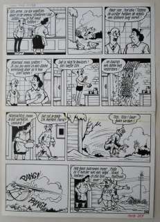 De Familie Snoek - originele pagina Snoek - gag 329 | Catawiki