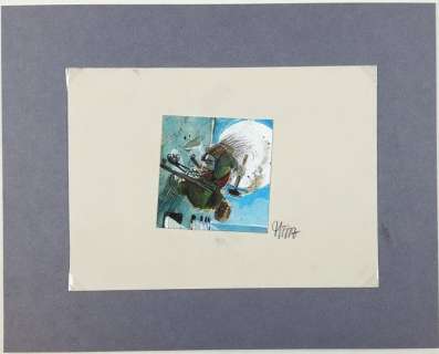 Massimiliano Frezzato - original artwork "I Custodi del Maser" - Page volante | Catawiki