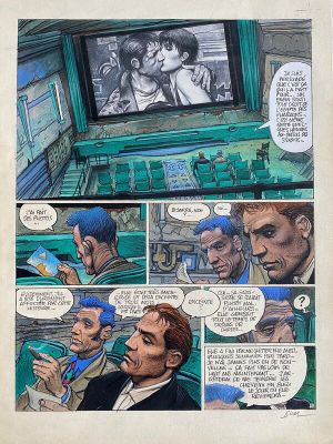 Enki Bilal | Planche Froid equateur | 2DGalleries