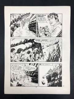 Tex n. 349 - Fabio Civitelli - tavola originale "Abissi" - Page volante - (1989) | Catawiki