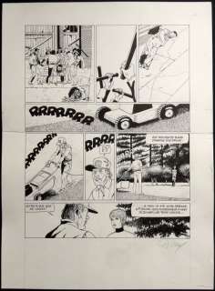 Renaud  - Planche originale (p.11) - Jessica Blandy T.15 - Ginny d’avant | Catawiki