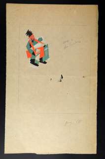 Bruno Angoletta - "Lun... 1924" Illustrazione originale (Master Of Drawing) | Catawiki