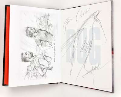 Bilal Enki Bug Dédicace... | BILAL Enki Bug Dédicace représentant un oiseau sur... | Vermot et Associés