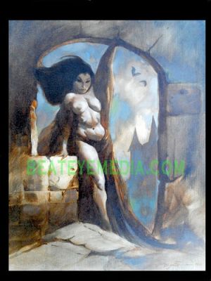 MIKE HOFFMAN-Original Art-Comic Art-Frankenstein,Monster,Animation,VAMPIRE,pinup | eBay US