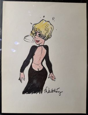 François Walthéry | Natacha ( HOMAGE MIREILLE DARC ) | 2DGalleries