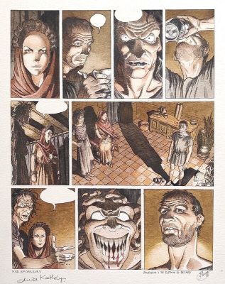 Dina Kathelyn (Couleurs), Philippe Delaby (Encrage), Jean Dufaux (Scénariste) | Dina Kathelyn - Delaby/Kathelyn - Murena | 2DGalleries