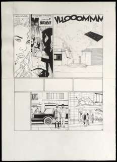 Renaud - Planche originale - Jessica Blandy T.21 - La Frontière | Catawiki