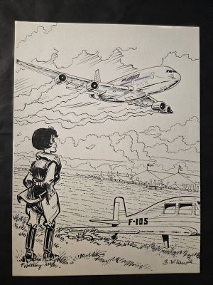 François Walthéry | Illustration originale | 2DGalleries