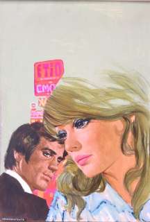 FernÃ¡ndez, Fernando  - Original coverdrawing in colour - Romance book | Catawiki