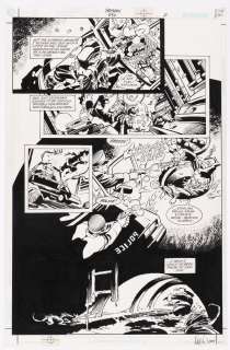 BATMAN #596 ORIGINAL ART PAGE BY SCOTT McDANIEL. | Hake’s