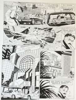 Wayne Shelton T3 - Planche originale (p.28) -  Le contrat (2003) | Catawiki