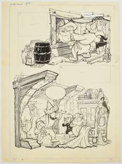 [Original comic & book illustrations] Phiny Dick (1912-1990) - Olle Kapoen | Zwiggelaar Auctions