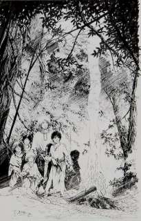 Cayman | Sylvain de Rochefort, illustration Ã  l’encre de C… | Banque Dessinée