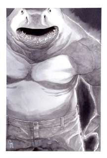 Guillaume Martinez - King Shark Suicide Squad Illustration