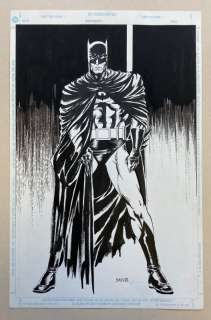 BATMAN: MOVIE BOOK ADAPTATION (Undated) SIGNED BY MICHAEL BAIR - ORIGINAL ARTWORK - MICHAEL BAIR ( | Excalibur Auctions