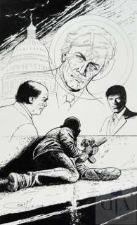 Coria/Bob Morane. Dessin originale realise pour la… | Dagoty