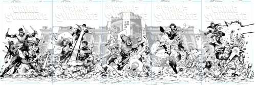 Rafa Sandoval - War For Earth-3 Connecting 5 Cover Set