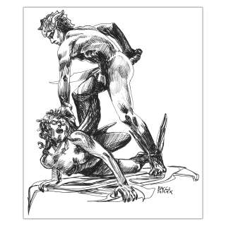 Alexis Bacci | No pencil statue étude 1 | Achetez de l’Art