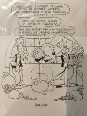 Silvia Ziche Tavola Originale Pubblicata su Topolino Paperone Disney Autenticata | eBay Europe (Buy It Now)