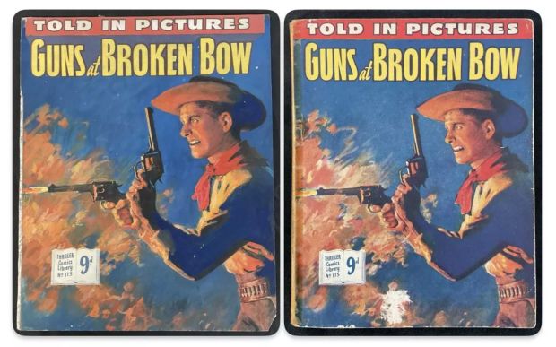 Lot 435 - THRILLER COMICS LIBRARY #115 (Fentuary 1956) - Original cover artwork, gouache on board, artist | Excalibur Auctions