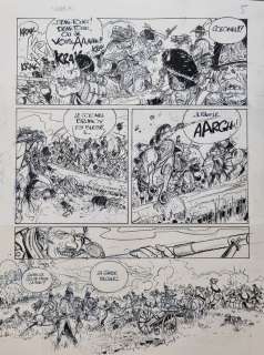 Mezzomo , Gilles - planche originale (5) - Le vétéran